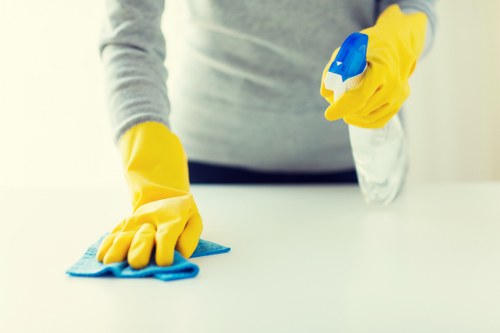 Commercial one-off cleaning for a local Finsbury Park business