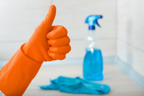 Thorough bathroom deep clean in a Finsbury Park property