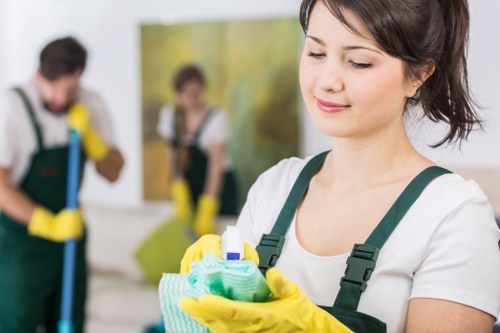 Commercial deep cleaning service for a Finsbury Park business