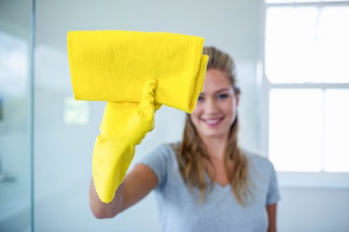 Careful exterior building cleaning for a frontage in Finsbury Park