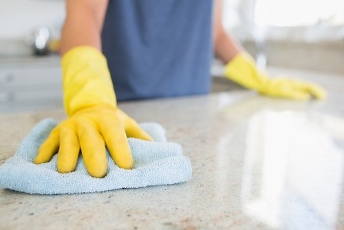 Detailed kitchen move-in cleaning in a local flat